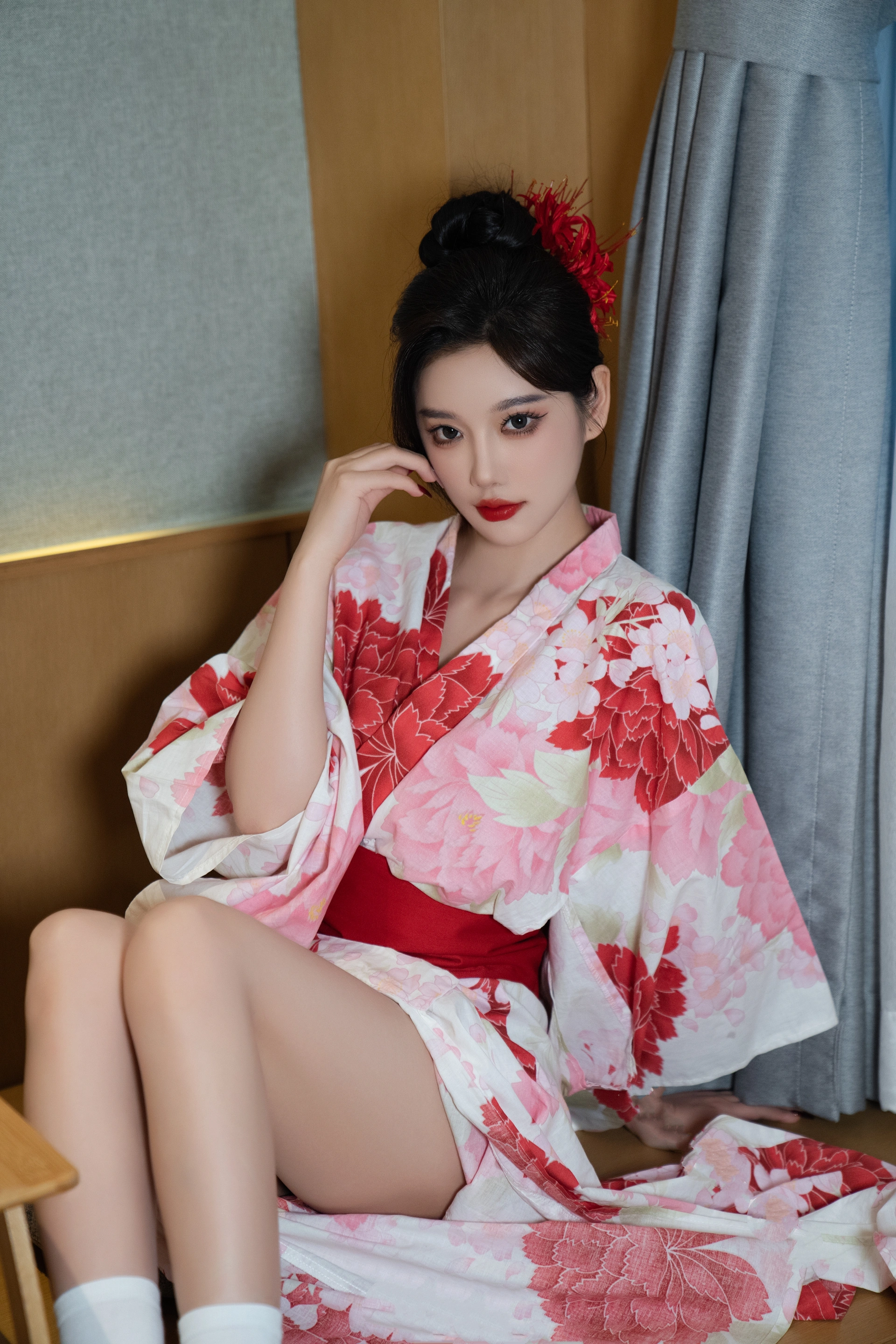 016.杨晨晨 – 定制剧情 日系和服 1